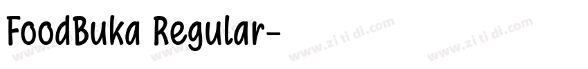 FoodBuka Regular字体转换